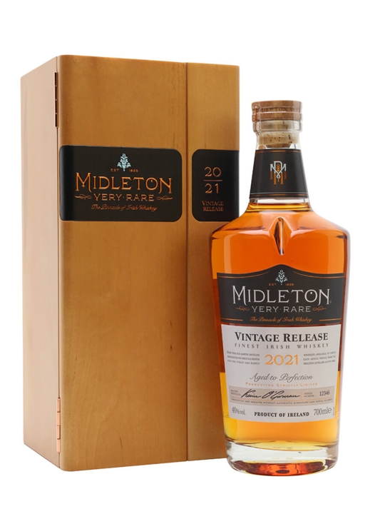 Midleton Very Rare Vintage Release / Bot.2021 Blended Irish Whiskey - Irish Review