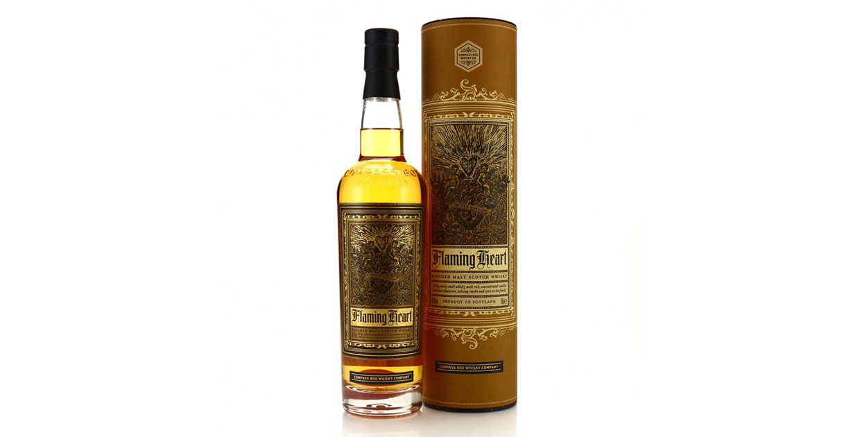 Scotch Whisky Legends: Compass Box Flaming Heart (4th Release) - Scotch Review