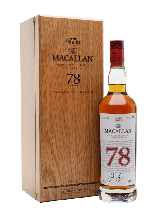Macallan 78 Year Old / The Red Collection / 2020 Release Speyside Whisky - Speyside Review