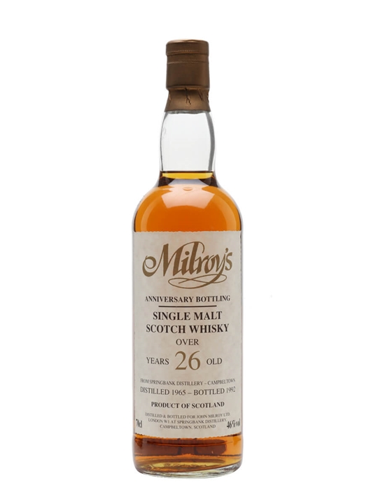 Springbank 1965 / 26 Year Old / Milroy's Campbeltown Whisky - Campbeltown Review