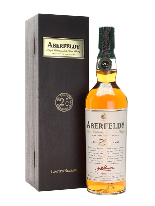 Aberfeldy 25 Year Old Highland Single Malt Scotch Whisky - Single Malt Review