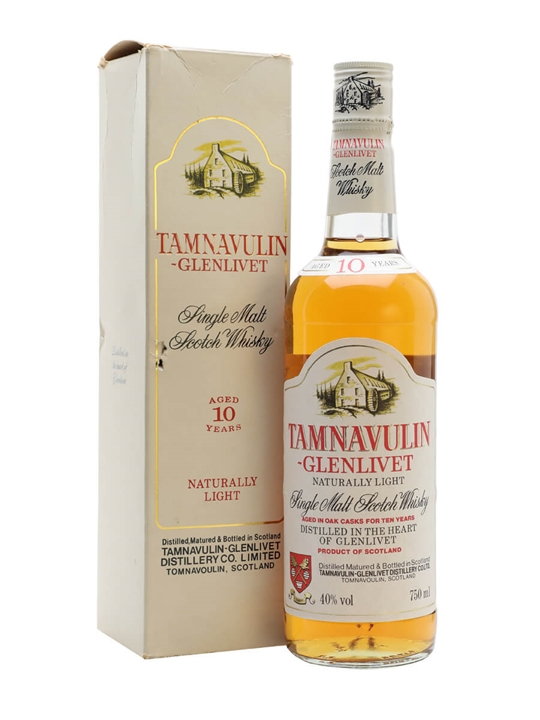 Tamnavulin-Glenlivet 10 Year Old / Bot.1980s Speyside Whisky - Speyside Review