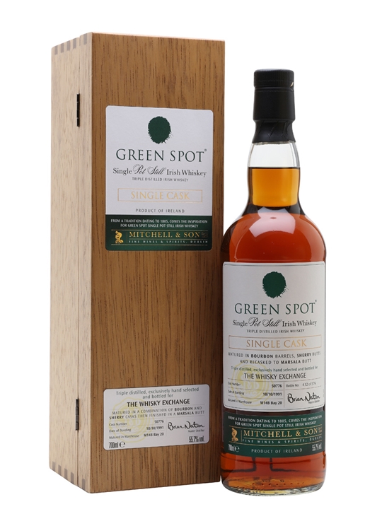 Green Spot 1991 / 26 Year Old / Marsala Cask / Exclusive to The Whisky Exchange - Bourbon Review