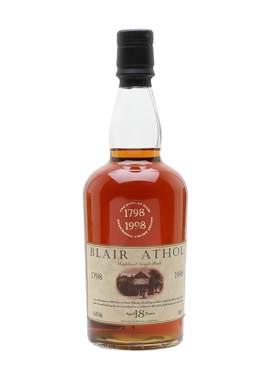 Blair Athol 18 Year Old Bicentenary / Sherry Cask Highland Whisky - Highland Review