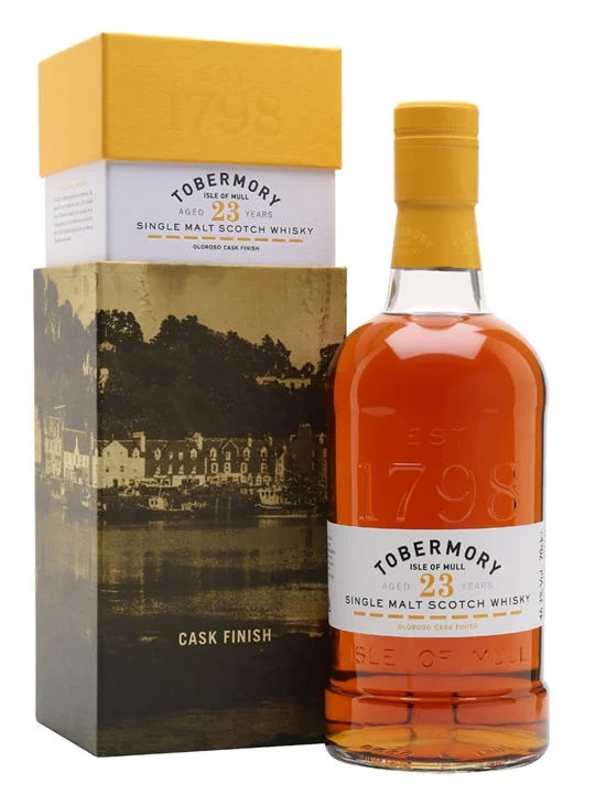 Tobermory 1996 / 23 Year Old / Sherry Finish Island Whisky - Single Malt Review
