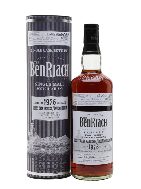 Benriach 1976 / 37 Year Old / Bourbon Finish Cask #529 Speyside Whisky - Bourbon Review