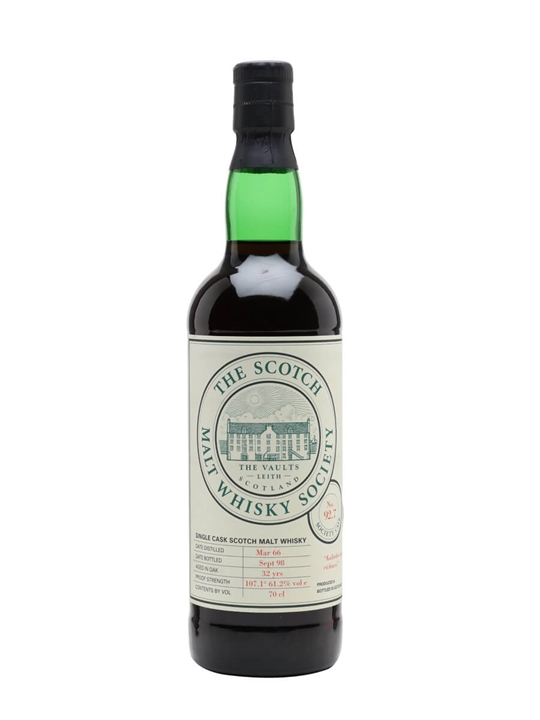 SMWS 92.7 (Lochside) / 1966 / 32 Year Old / Sherry Cask Highland Whisky - Highland Review