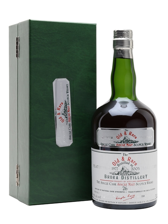 Brora 1977 / 26 Year Old / Old & Rare Platinum Highland Whisky - Highland Review