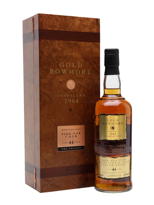 Gold Bowmore 1964 / 44 Year Old / The Trilogy Islay Whisky - Bourbon Review