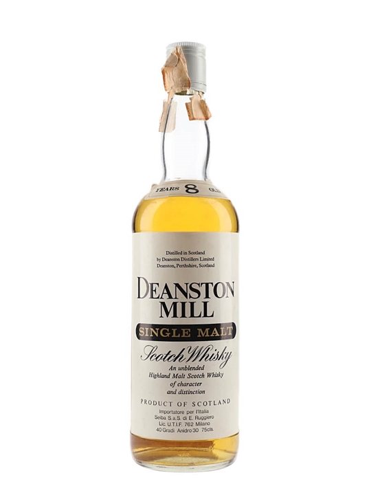 Deanston Mill 8 Year Old / Bot.1980s Highland Whisky - Highland Review