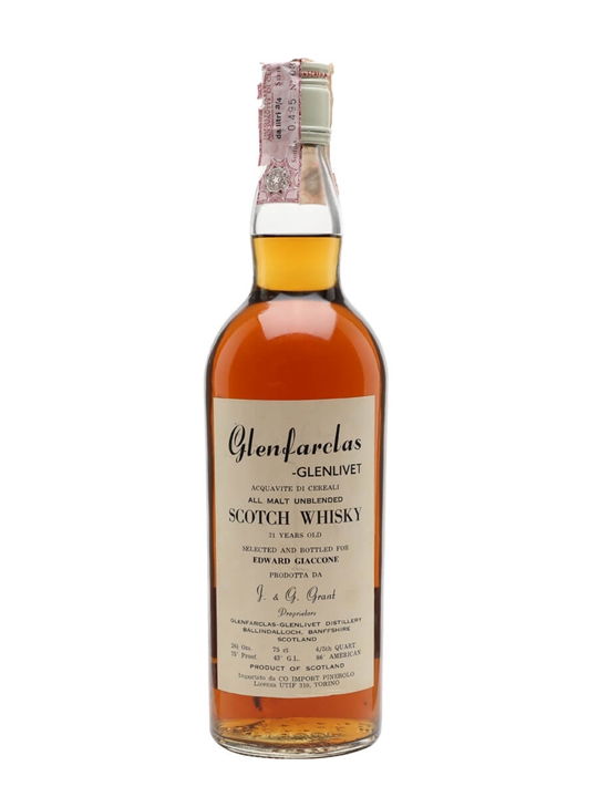 Glenfarclas 21 Year Old / Bot.1970s / Giaconne Speyside Whisky - Speyside Review