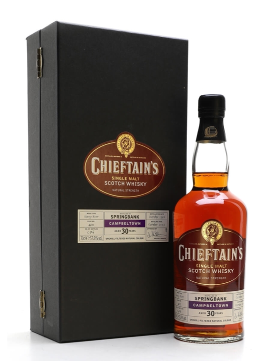 Springbank 1972 / 30 Year Old / Sherry Cask Campbeltown Whisky - Campbeltown Review