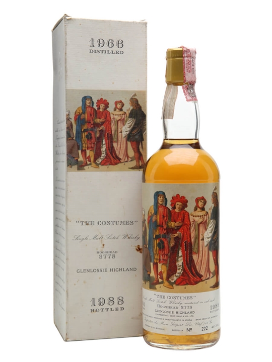 Glenlossie 1966 / Bot.1988 / The Costumes Speyside Whisky - Speyside Review