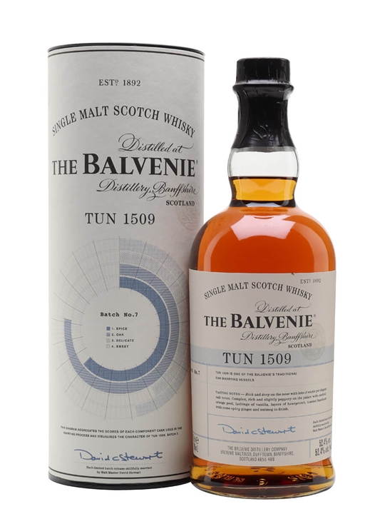 Balvenie Tun 1509 / Batch 7 Speyside Single Malt Scotch Whisky - Single Malt Review