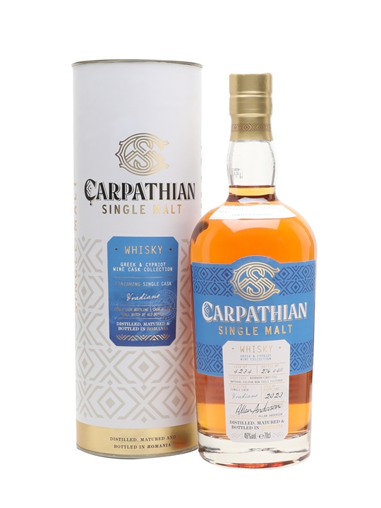 Carpathian Vradiano Wine Cask Finish Single Malt Whisky Single Whisky - Single Malt Review