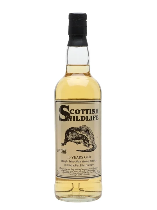 Port Ellen 10 Year Old / Scottish Wildlife / Signatory Islay Whisky - Bourbon Review