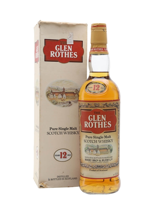 Glenrothes 12 Year Old / Bot.1980s Speyside Single Malt Scotch Whisky - Single Malt Review