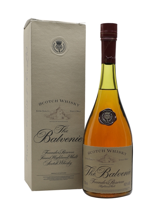 Balvenie Founder's Reserve / Bot.1980s Speyside Whisky - Speyside Review