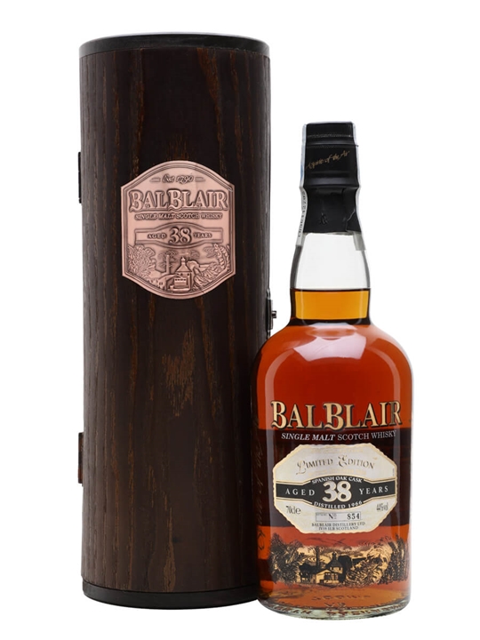 Balblair 1966 / 38 Year Old / Spanish Oak Cask Highland Whisky - Highland Review
