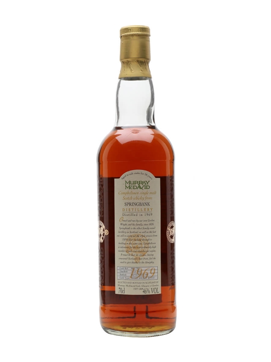 Springbank 1969 / 28 Year Old / Sherry Cask / Murray McDavid Campbeltown Whisky - Campbeltown Review