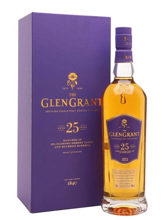Glen Grant 25 Year Old / 2024 Release Speyside Whisky - Speyside Review