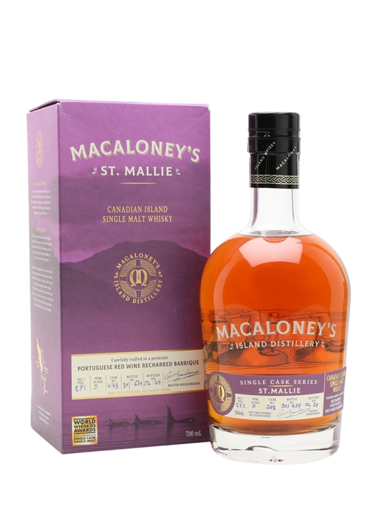 Macaloney's St Mallie Canadian Whisky - Single Malt Review