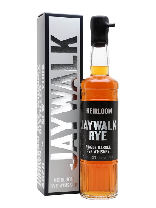 New York Jaywalk Heirloom Rye / Single Barrel 1083 - Rye Review