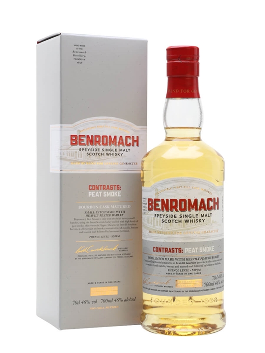 Benromach Contrasts: Peat Smoke Bourbon 2012 Speyside Whisky - Single Malt Review