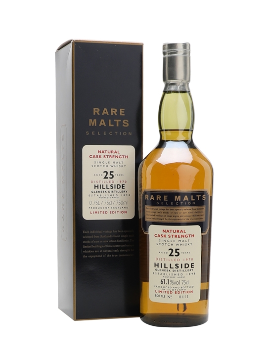 Hillside 1970 / 25 Year Old / Rare Malts Highland Whisky - Highland Review