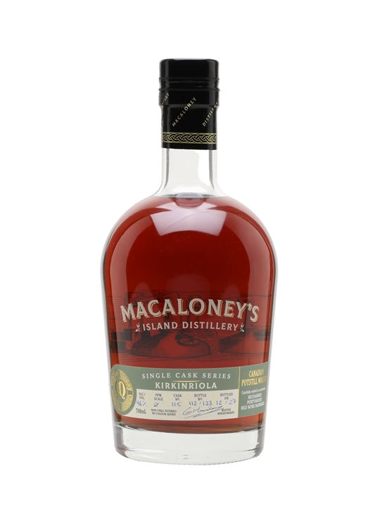 Macaloney’s Kirkinriola Canadian Whisky - Canadian Review