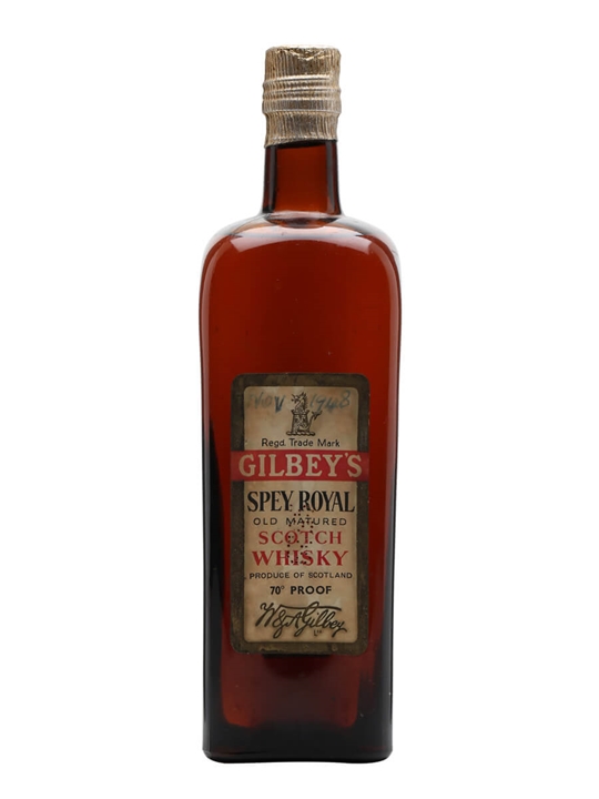 Gilbey's Spey Royal / Bot.1940s Blended Scotch Whisky - Blended Review