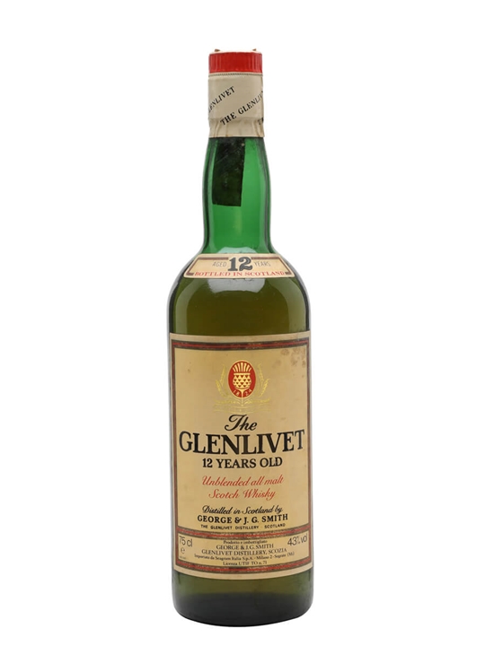 Glenlivet 12 Year Old / Bot.1980s Speyside Single Malt Scotch Whisky - Single Malt Review