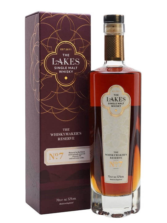 The Lakes The Whiskymaker's Reserve No.7 Single Malt English Whisky - Single Malt Review