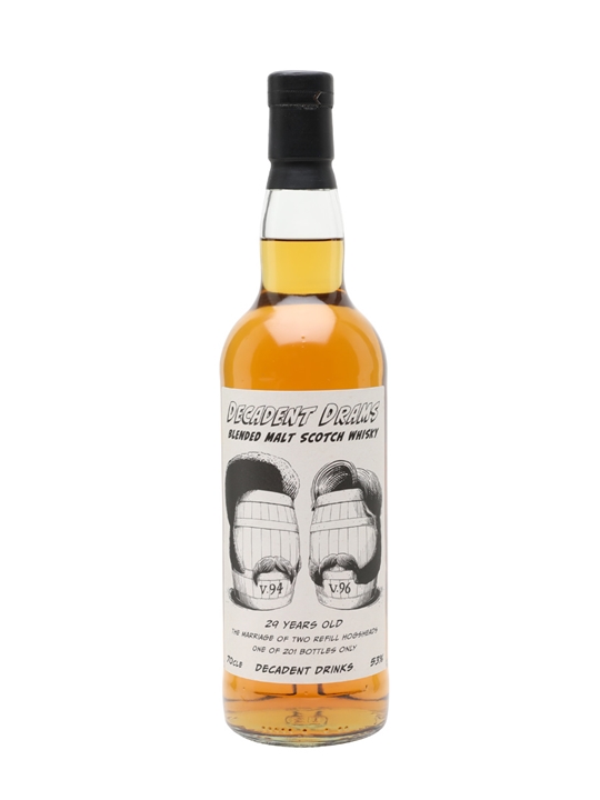 Sideburn 1994 & 1996 / 29 Year Old / Decadent Drams Blended Whisky - Single Malt Review