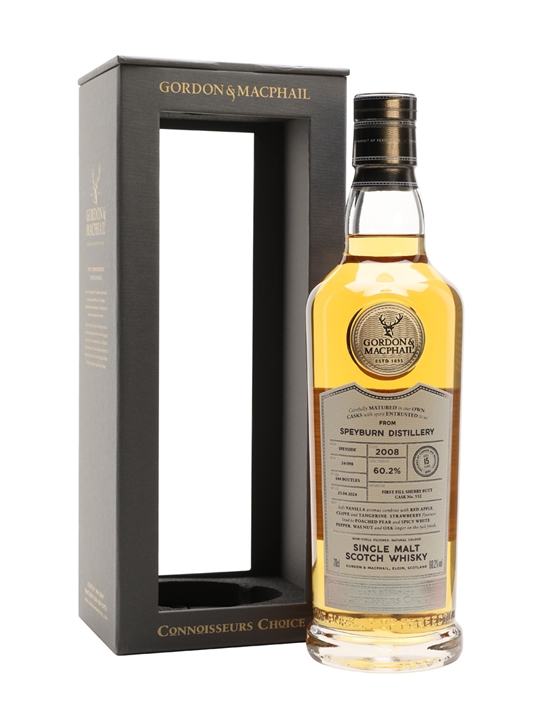 Speyburn 2008 / 15 Year Old / Sherry Cask #552 / Connoisseurs Choice Speyside Whisky - Speyside Review