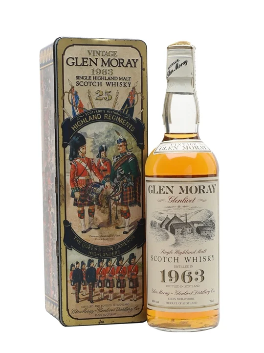 Glen Moray 1963 / 25 Year Old / Bottled for Air Nippon Speyside Whisky - Speyside Review