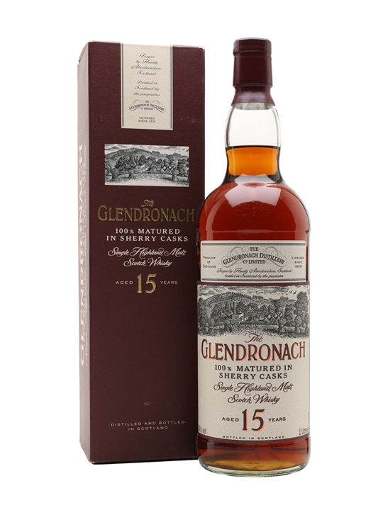 Glendronach 15 Year Old / Sherry Cask / Litre Highland Whisky - Highland Review