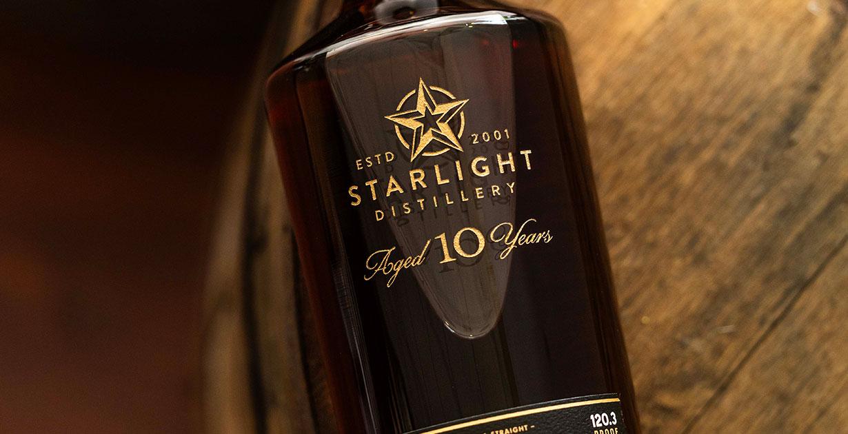 Starlight Distillery Releases First 10-Year Bourbon - Bourbon Review