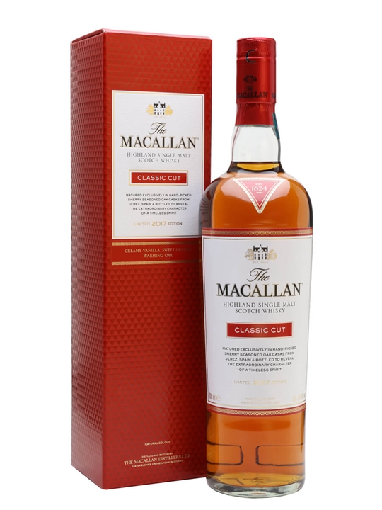 Macallan Classic Cut 2017 Release Speyside Single Malt Scotch Whisky - Single Malt Review