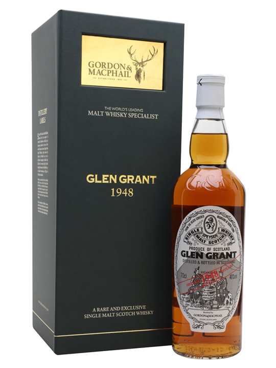 Glen Grant 1948 / 65 Year Old / Sherry Cask / Gordon & MacPhail Speyside Whisky - Single Malt Review