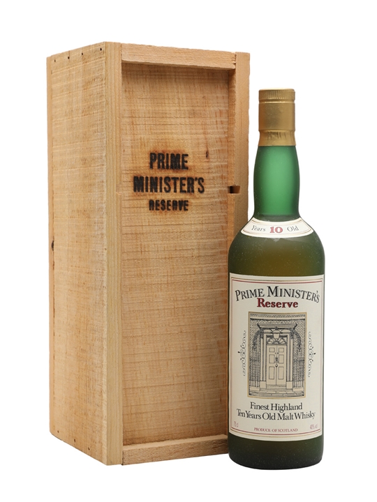 Glenlivet 10 Year Old / Prime Minister's Reserve / Bot.1980s Speyside Whisky - Speyside Review