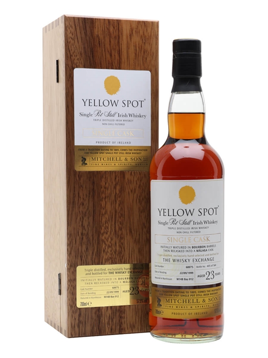 Yellow Spot 1999 / 23 Year Old / Malaga Cask / Exclusive to The Whisky Exchange - Bourbon Review