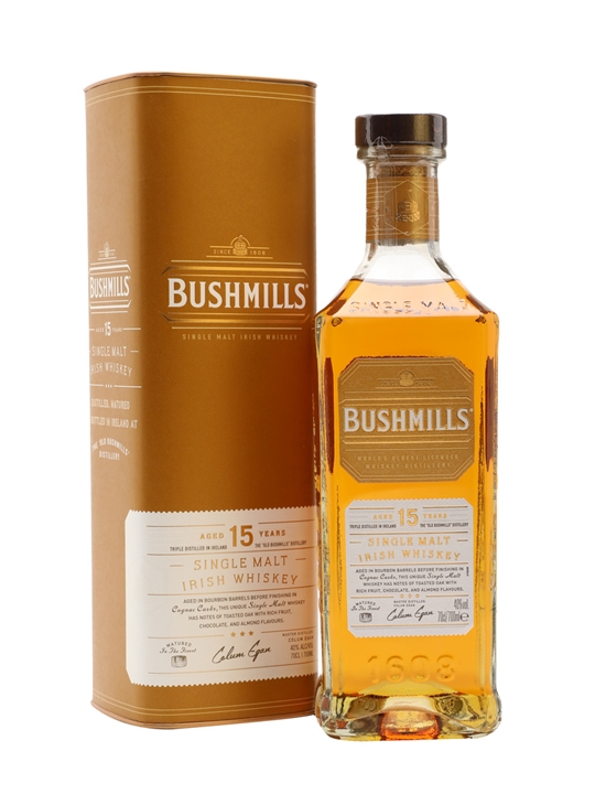 Bushmills 15 Year Old Single Malt Irish Single Malt Whiskey - Single Malt Review