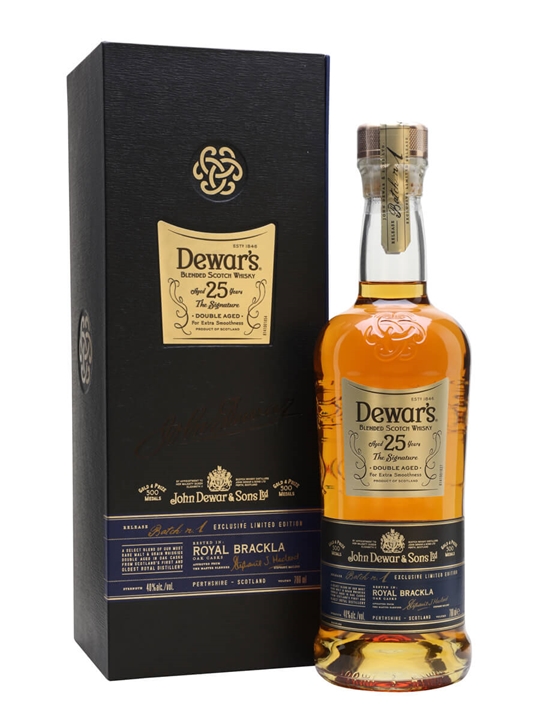 Dewar's Signature 25 Year Old Blended Scotch Whisky - Blended Review