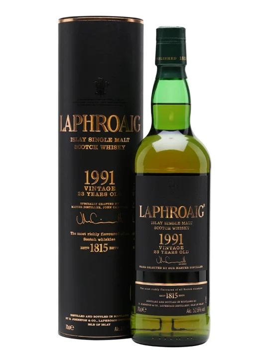 Laphroaig 1991 / 23 Year Old Islay Single Malt Scotch Whisky - Single Malt Review