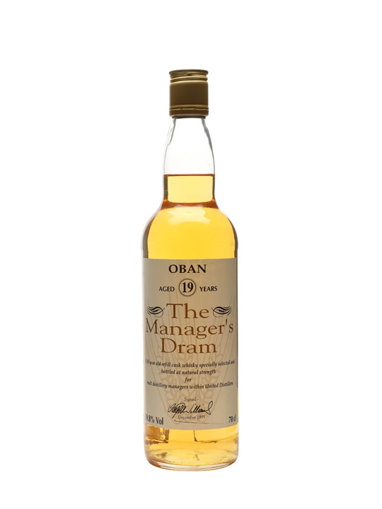 Oban 19 Year Old / Bot.1995 / Manager's Dram Highland Whisky - Highland Review