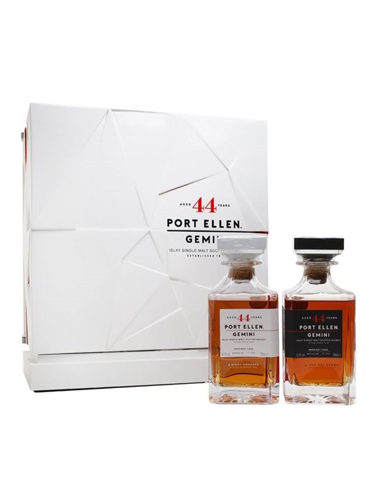 Port Ellen 1978 / 44 Year Old Gemini Set / Original Cask & Remnant Cask Islay Whisky - Islay Review