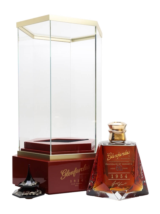 Glenfarclas 1954 / 62 Year Old / Pagoda Ruby Reserve Gold Speyside Whisky
