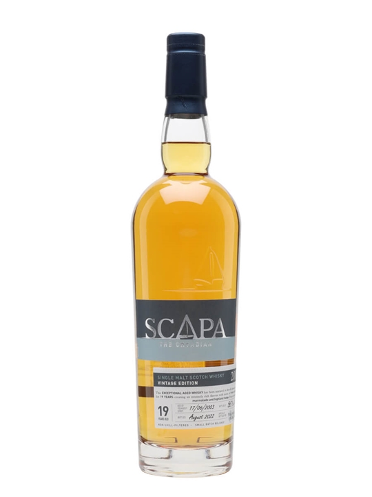 Scapa 2003 / 19 Year Old / Exclusive to The Whisky Exchange Island Whisky - Single Malt Review
