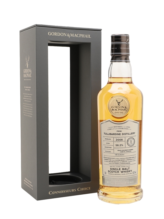 Tullibardine 2008 / 17 Year Old / Cask #21603502 / Connoisseurs Choice Highland Whisky - Bourbon Review
